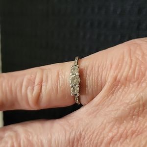 Pandora three stone ring